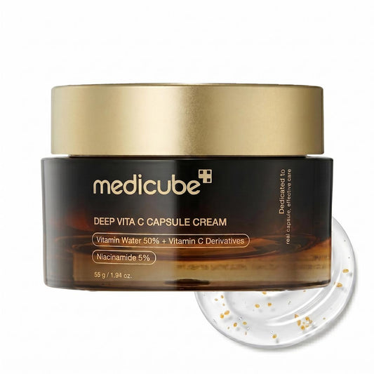 Medicube Deep Vita C Capsule Cream 55 g jar with gold lid