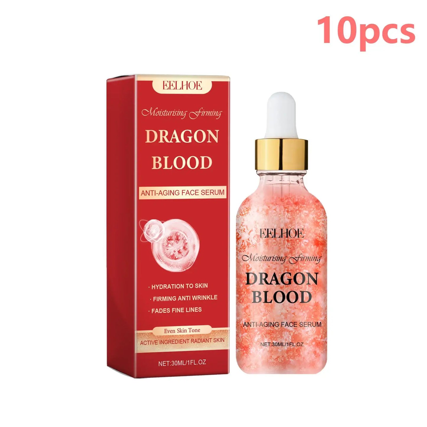 EELHOE — Dragon Blood Serum — Skincare benefits infographic