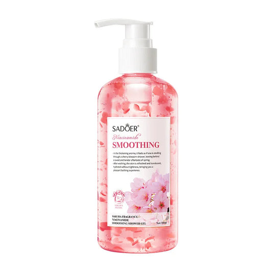 SADOER Niacinamide Fragrance Shower Gel — 300 ml — product gallery image 2