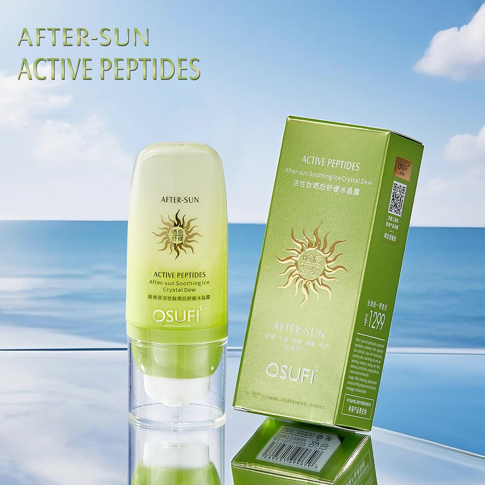 OSUFI Active Peptide Soothing Ice Crystal Dew After Sunburn Moisturizing Revitalizing Cream Face Cream Korea Skincare Products