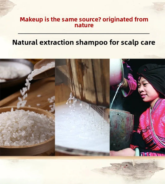 Rice Water Anti-Dandruff Shampoo Scalp Cleanse & Care