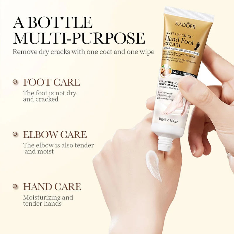SADOER — Repairing Formula — Deep moisturizing hand care application demonstration