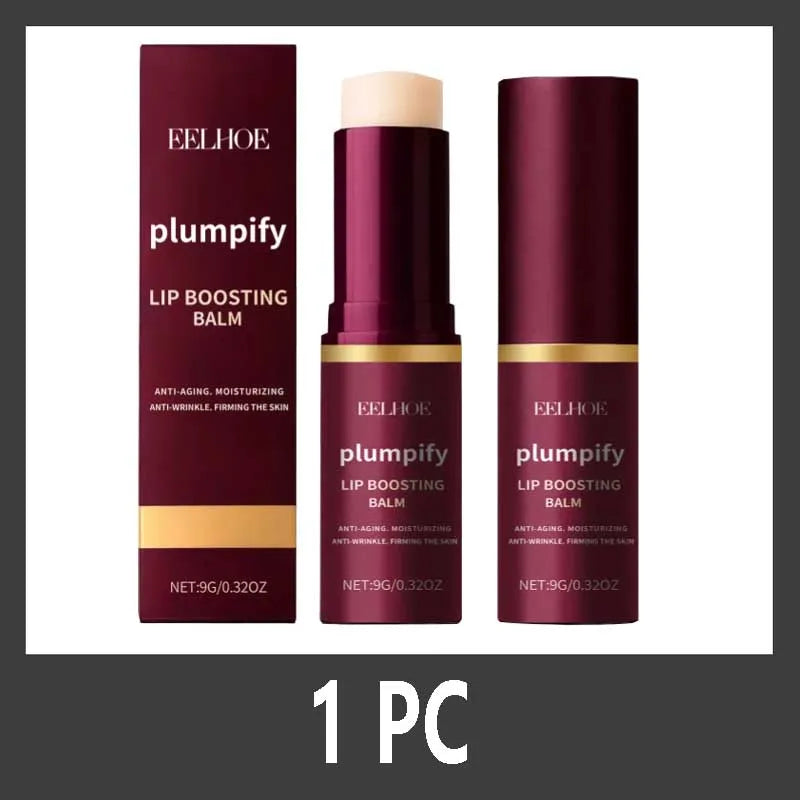 Moisturizing lip balm that plumps and hydrates lips