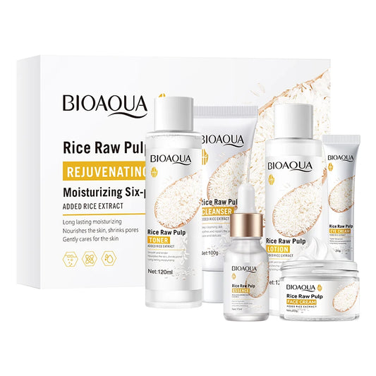 BIOAQUA & LAIKOU SAKURA face Brightening Set 6-Piece Skincare Set