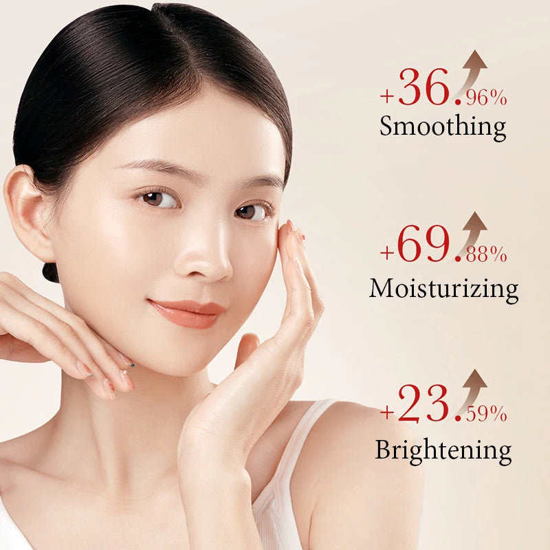 White rice nourishing exfoliating facial scrub gel and cream