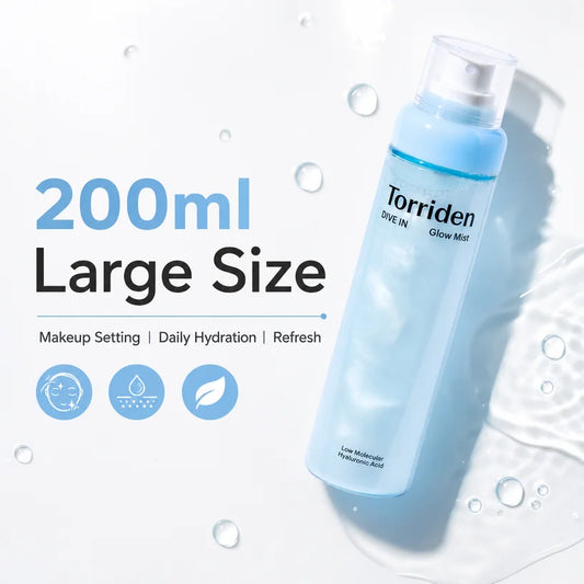 TORRIDEN Balanceful Cica Cream Mist 5D Hyaluronic Acid Facial Spray – Soothing, Hydrating & Glow-Setting K-Beauty Mist