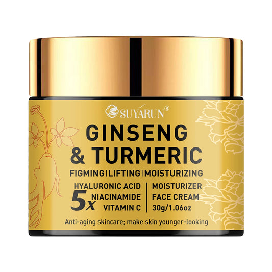 SkinSwaag Beauty SUYARUN Ginseng & Turmeric Brightening Face Cream — ginseng + turmeric — packaging box on white background