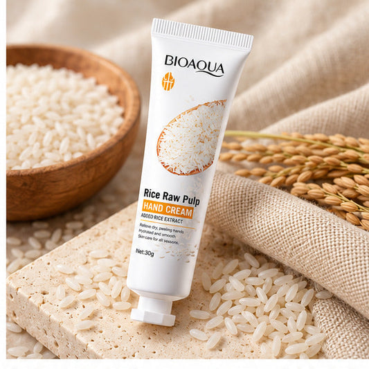 BIOAQUA Rice Raw Pulp Hand Cream — gallery view 2