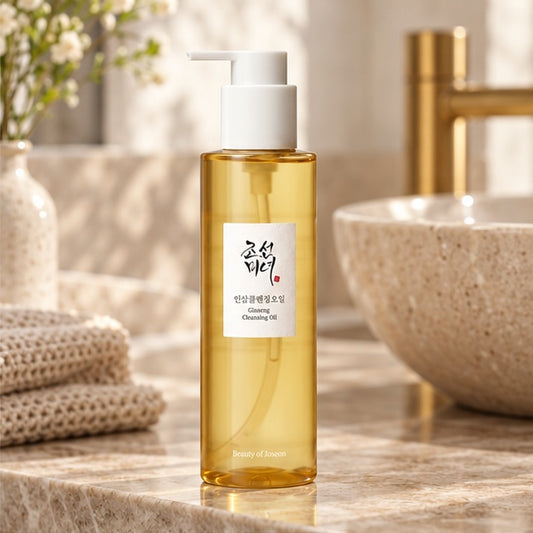 Beauty of Joseon Ginseng Cleansing Oil, 210 ml — vanity setting