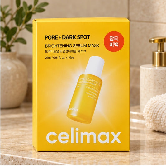 Celimax Pore + Dark Spot Brightening Serum Masks, 10 × 27 ml — product photo 2