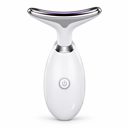3-Color LED Face & Neck Massager on a white background