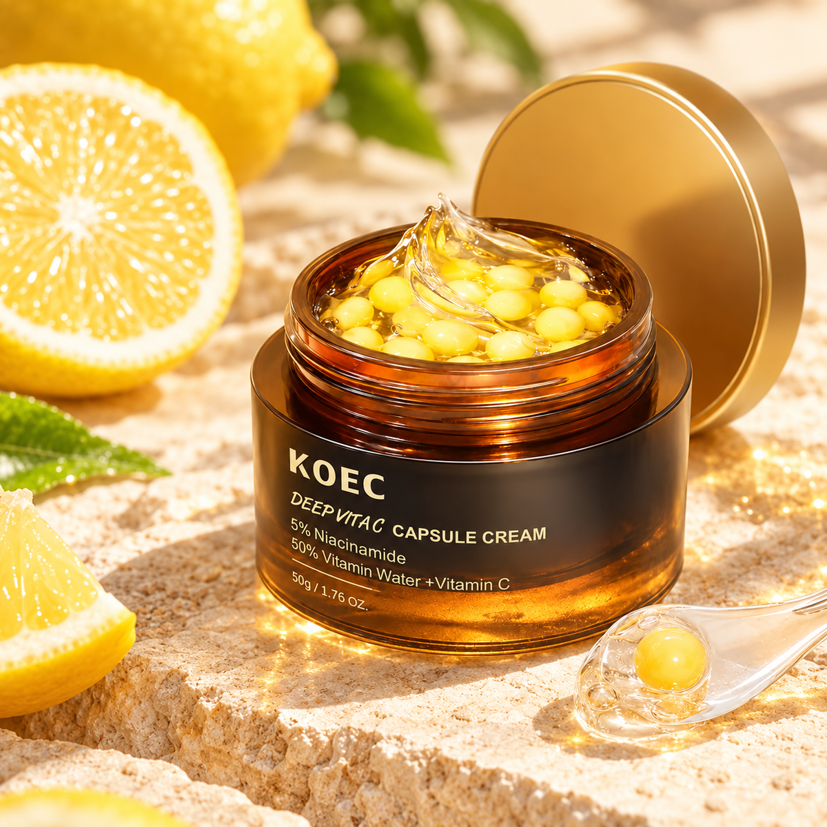 KOEC Deep Vita C Capsule Cream — 50 g — product still life