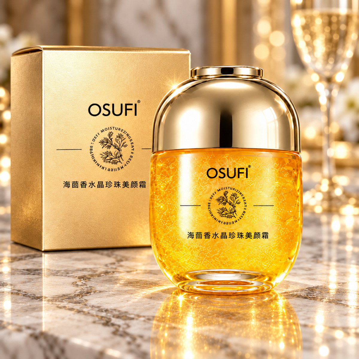 OSUFI Sea Fennel Crystal Pearl Moisturizing Face Cream — product-only gallery 3