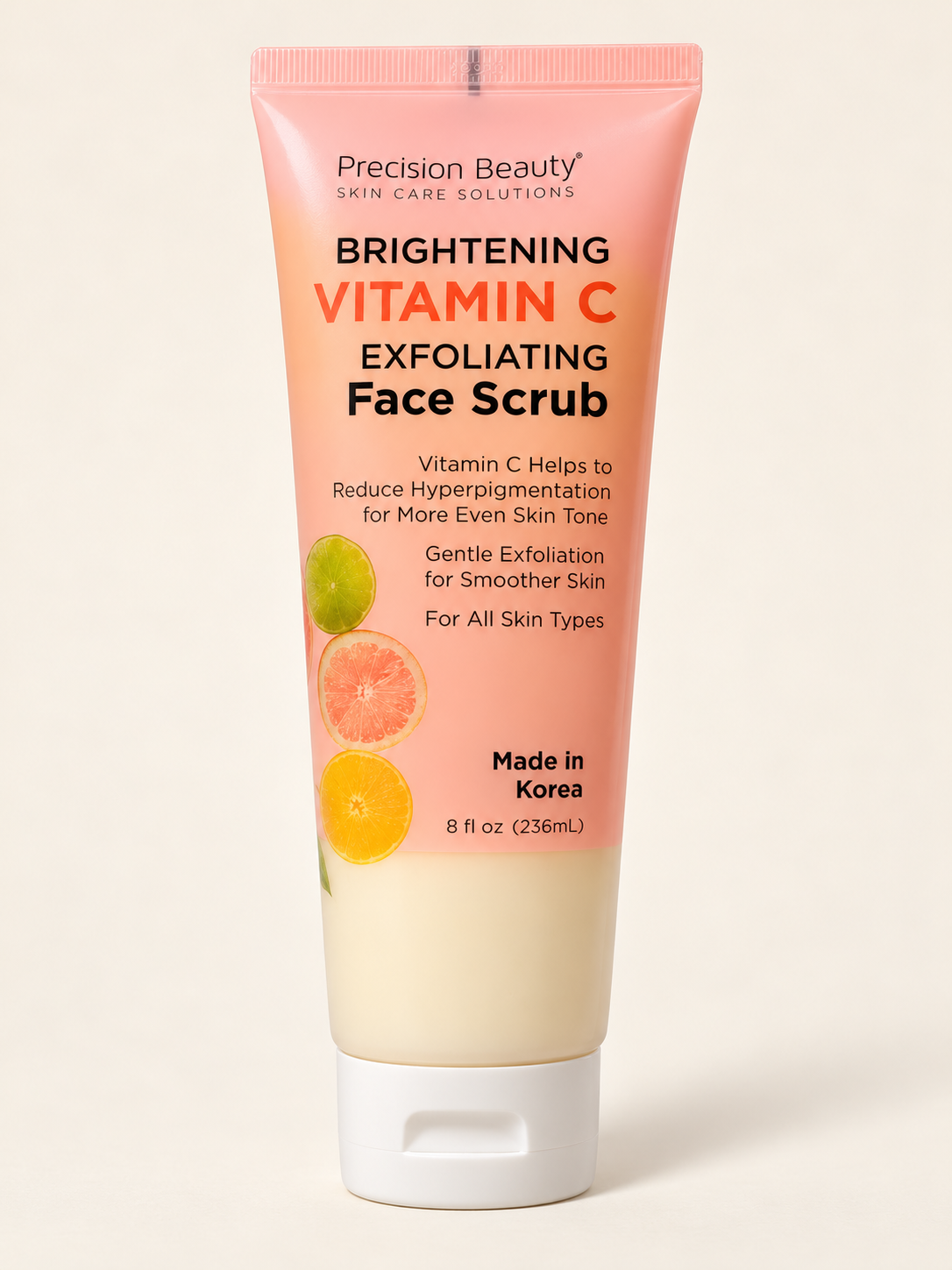 Precision Beauty Vitamin C Face Scrub 236 mL tube