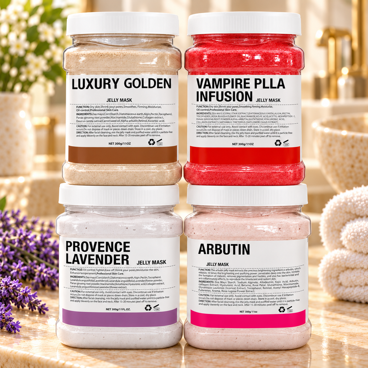 Spa & Jelly Masks