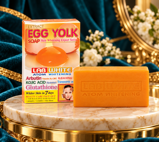 LAB WHITE Egg Yolk Soap – 160 g — enhanced product portrait