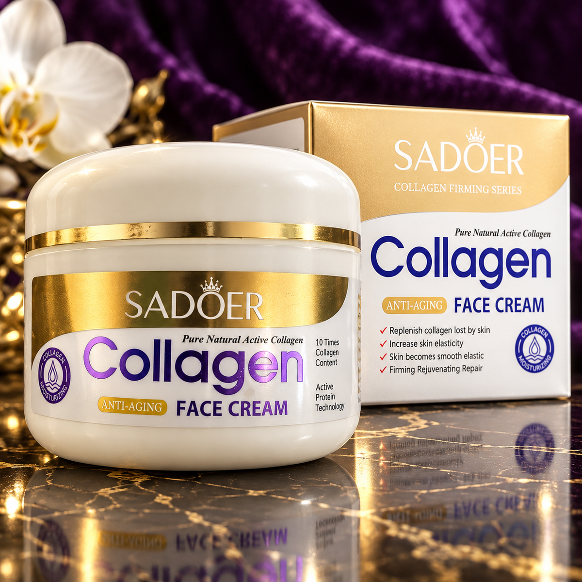 SADOER Collagen Face Cream 100 g — product close-up