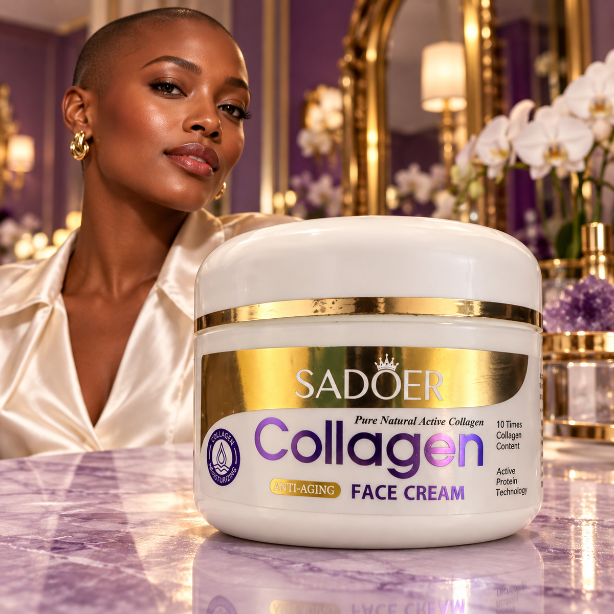 SADOER Collagen Face Cream 100 g — lifestyle view 1