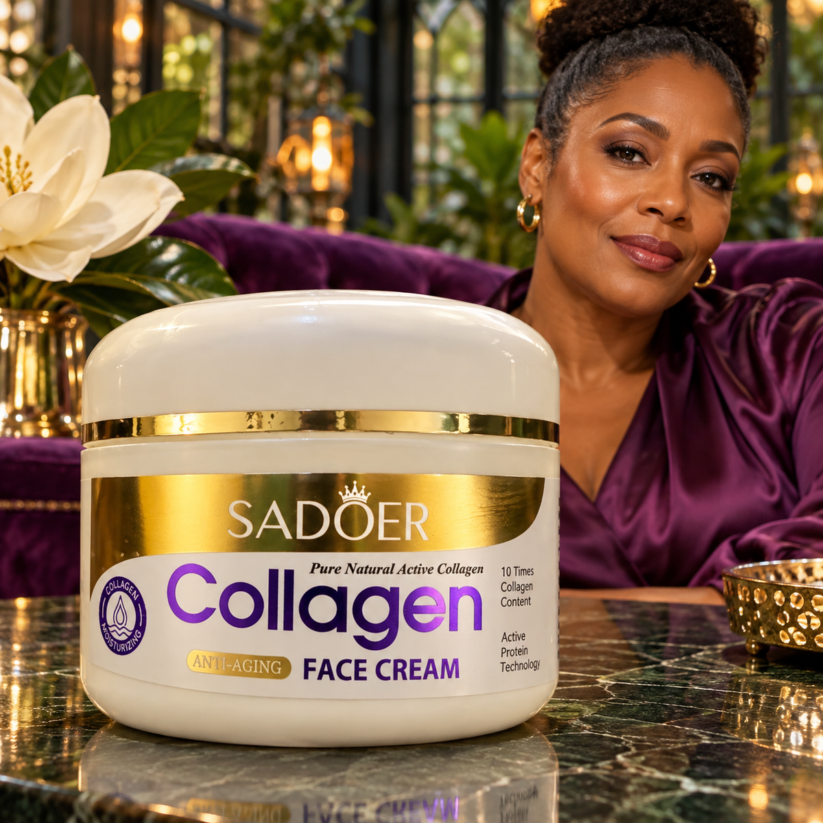 SADOER Collagen Face Cream 100 g — lifestyle view 3
