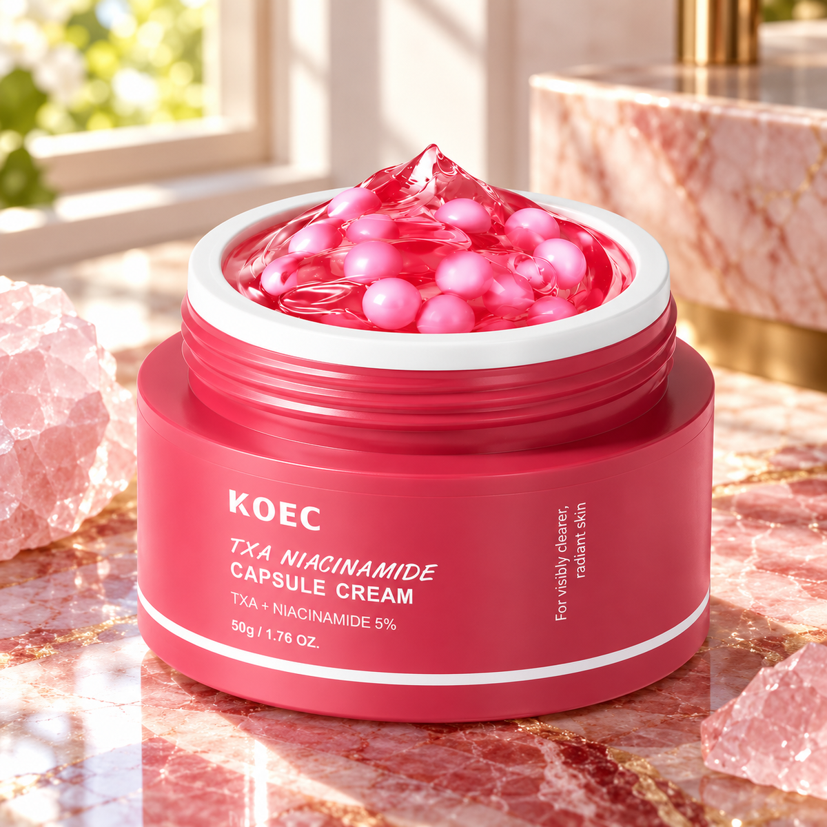 KOEC TXA Niacinamide Capsule Cream — 50 g