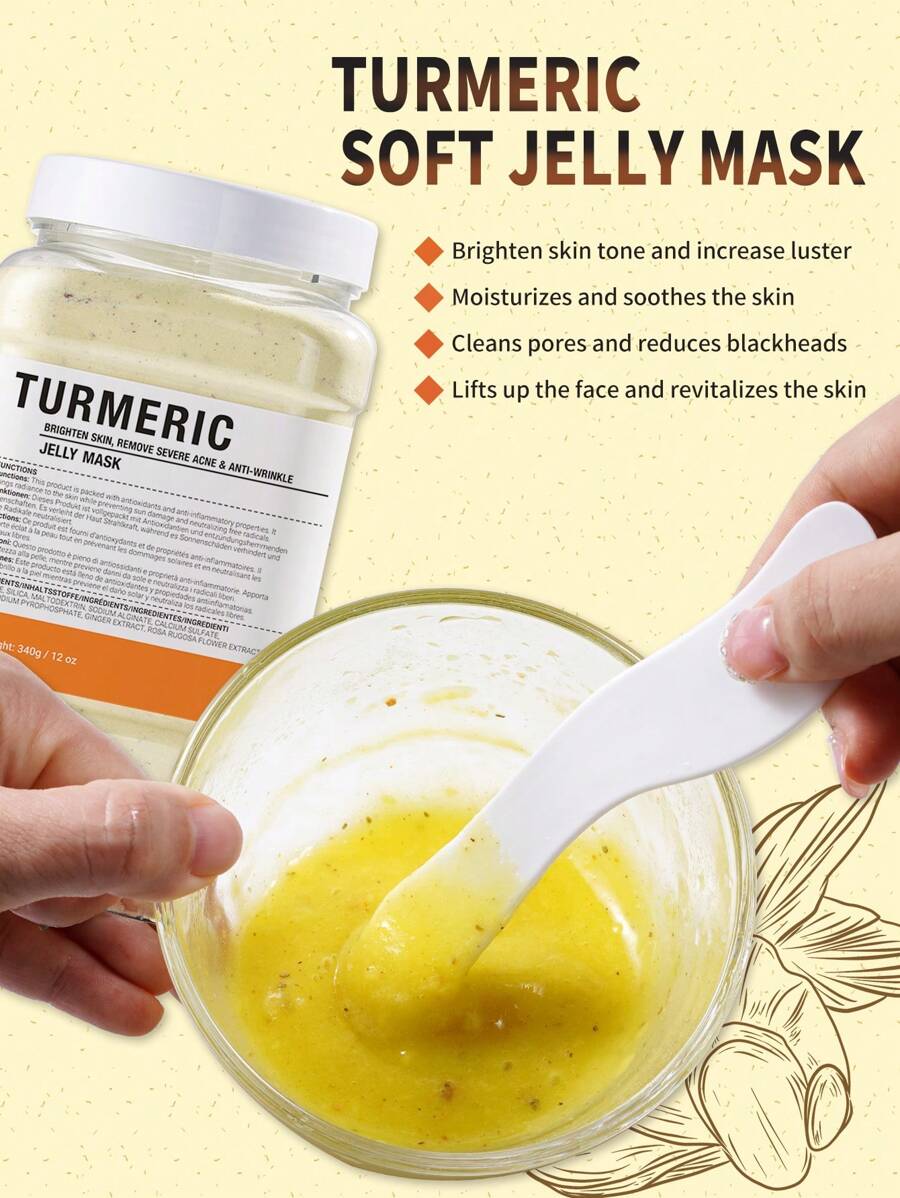 SkinSwaag Beauty — 24K Gold Jelly Mask — Product box packaging back view