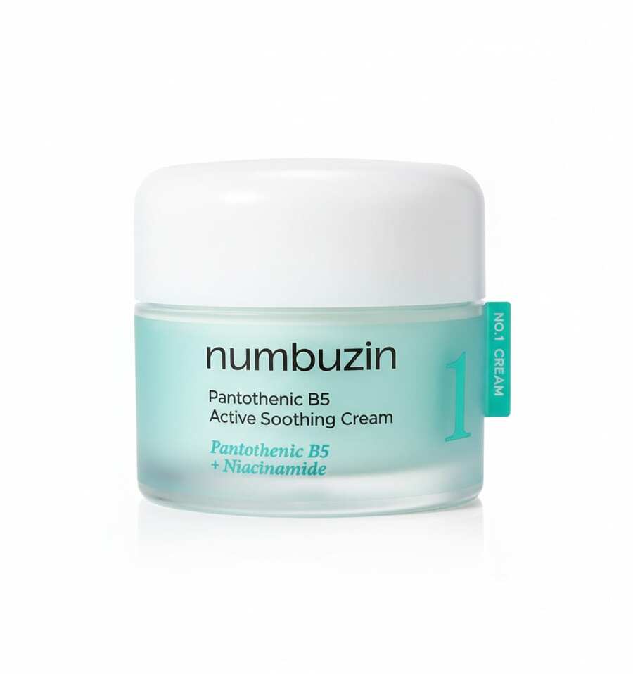 NUMBUZIN — Pantothenic B5 Acne Set — Active soothing cream jar