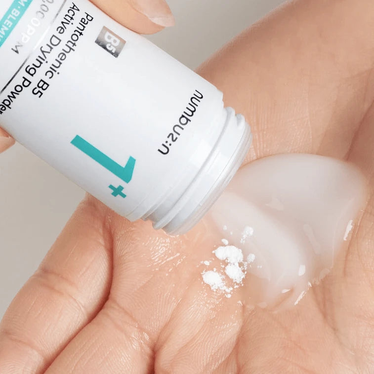 NUMBUZIN — Pantothenic B5 Acne Set — Before and after acne treatment results