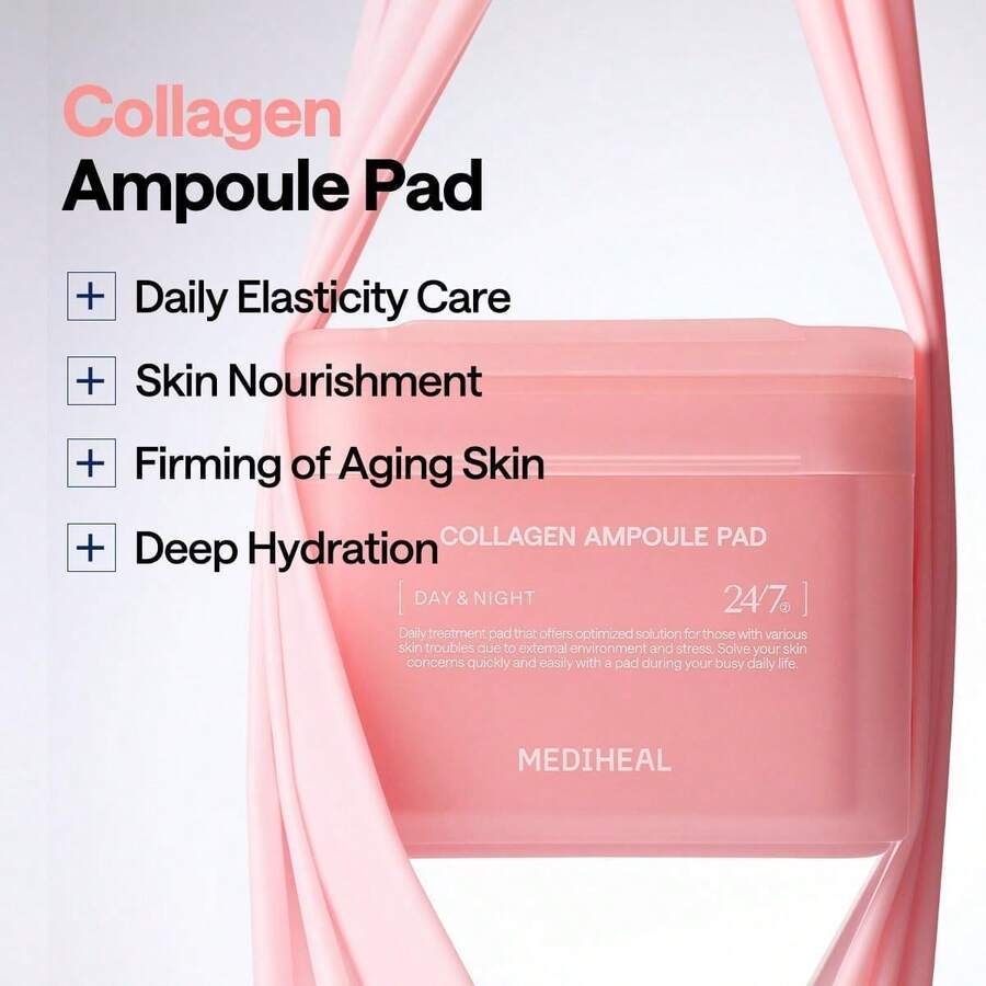 MEDIHEAL — Cotton Toner Pads — Gentle exfoliating pad texture detail