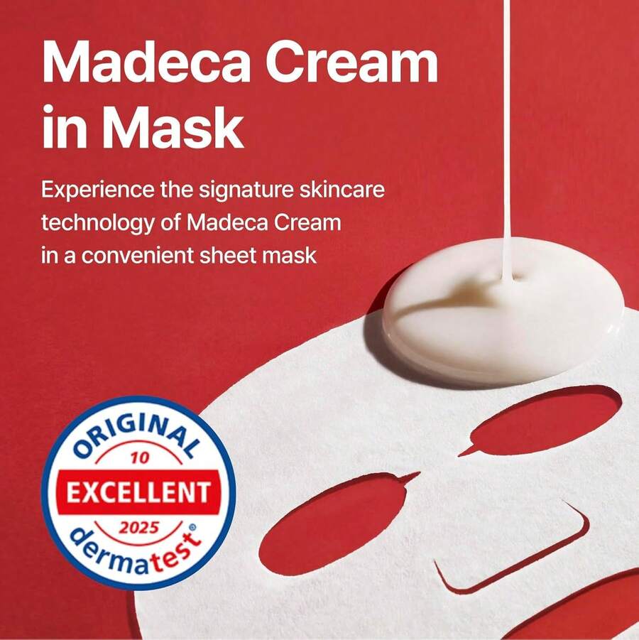 Centella — Madeca Derma Mask — Product ingredient centella asiatica extract visual