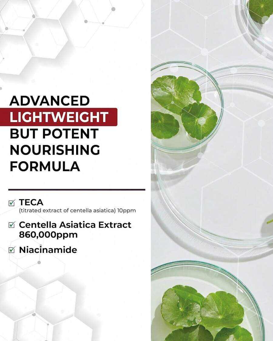 Centella — Madeca Toning Essence — Brightening hydration effect demonstration