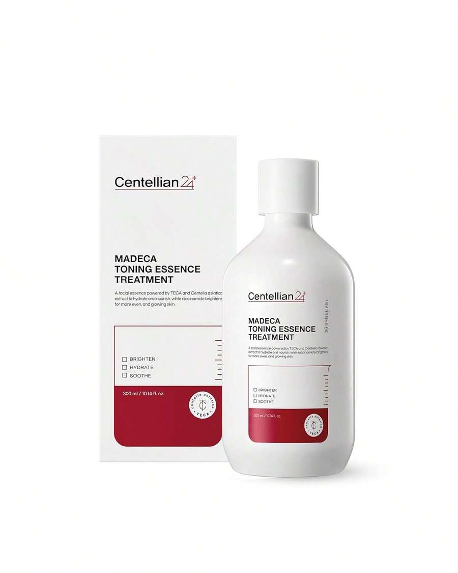 Centella — Centellian 24 Madeca Toning Essence Treatment 300ml — Green and white bottle on white background