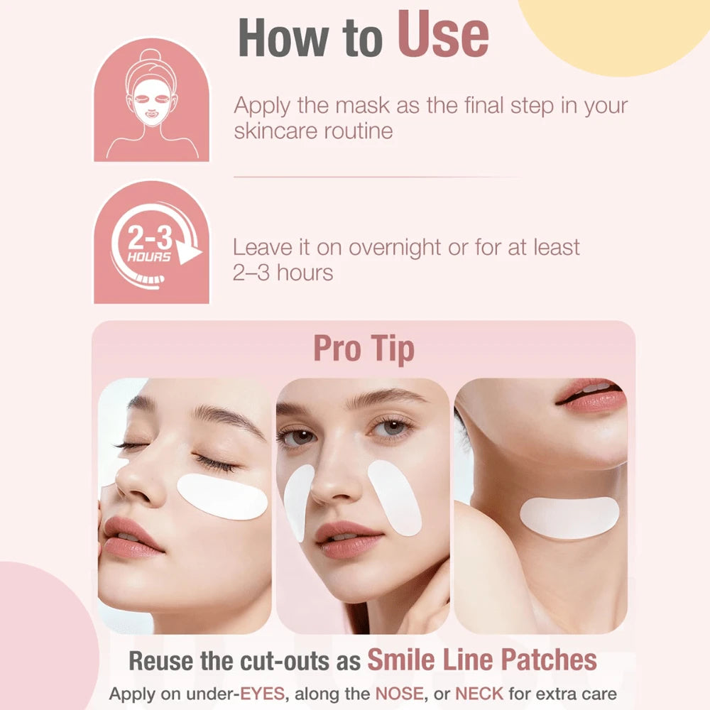 SkinSwaag Beauty — Collagen Overnight Radiance Mask — Product packaging back with ingredients list