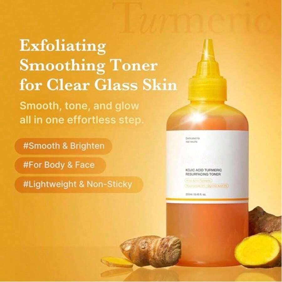 SkinSwaag Beauty — Kojic Acid Turmeric Duo — Turmeric ingredient close-up