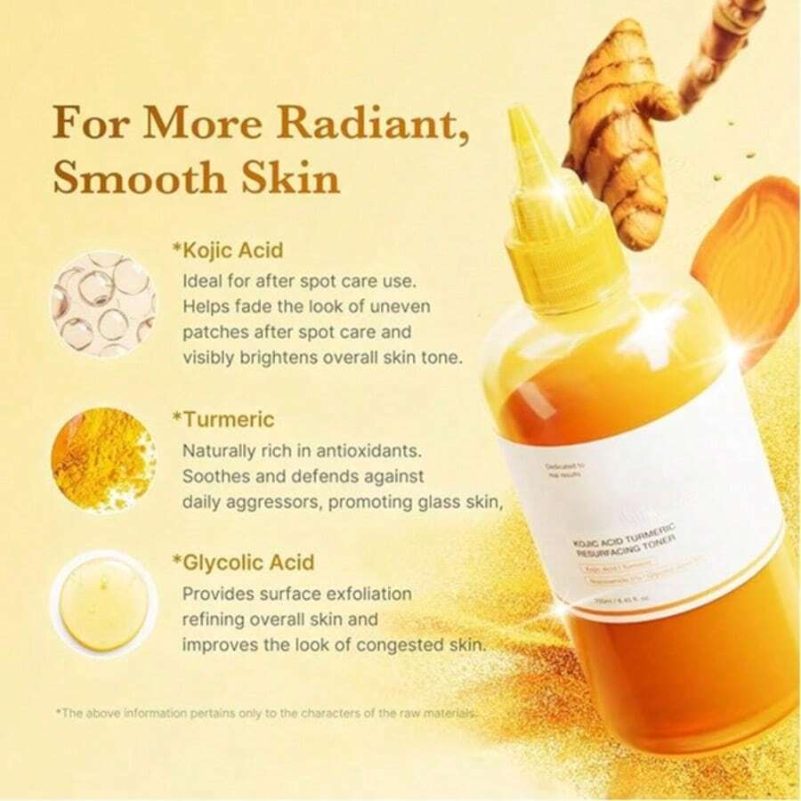 SkinSwaag Beauty — Kojic Acid Turmeric Duo — Before and after brightening results