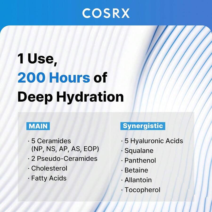 COSRX — Ceramide Skin Barrier Moisturizer — Product ingredient ceramide complex visual