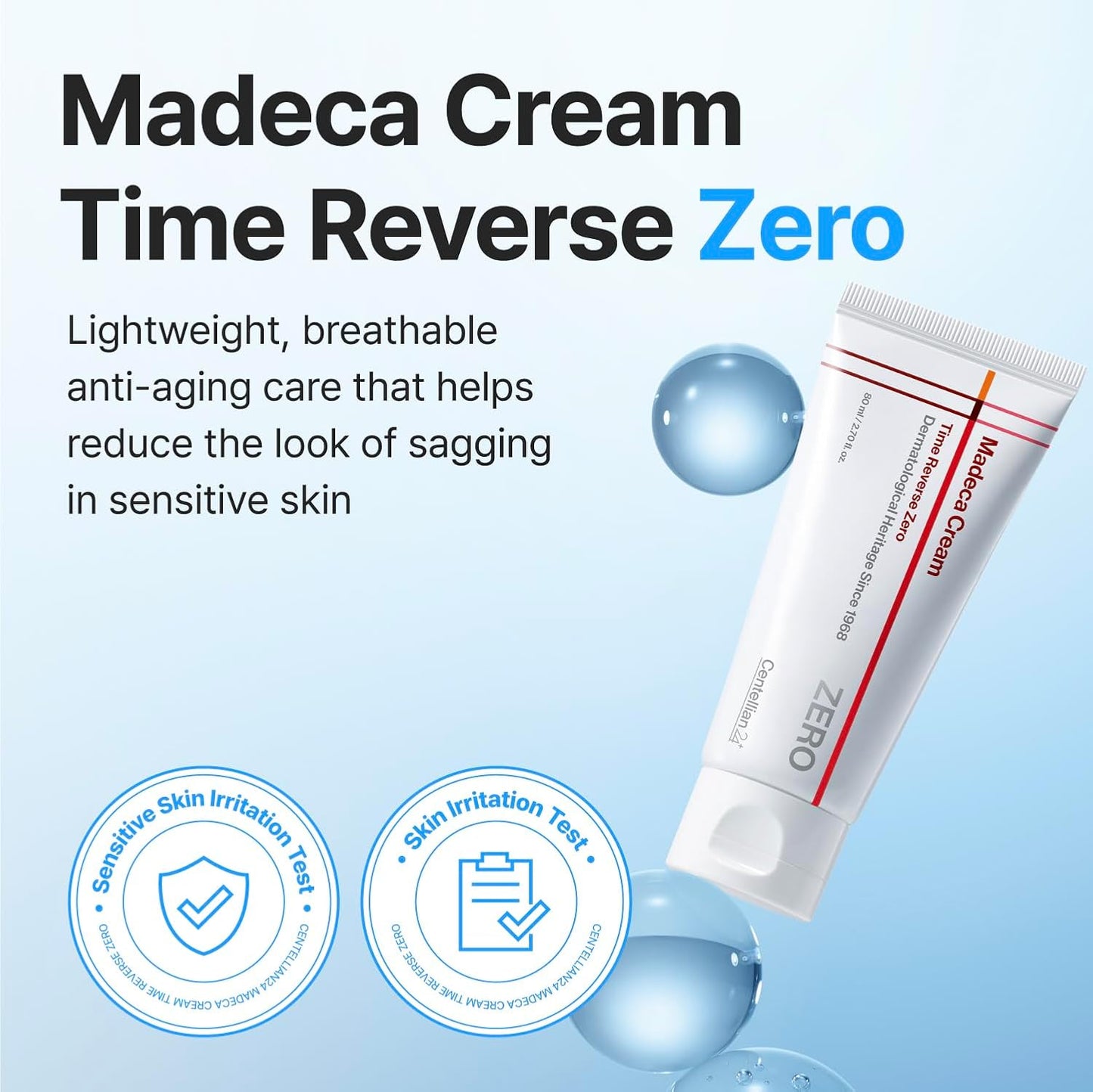 Centellian24 TECA+Ceramide Madeca Cream — Centella asiatica + ceramide — product box packaging front