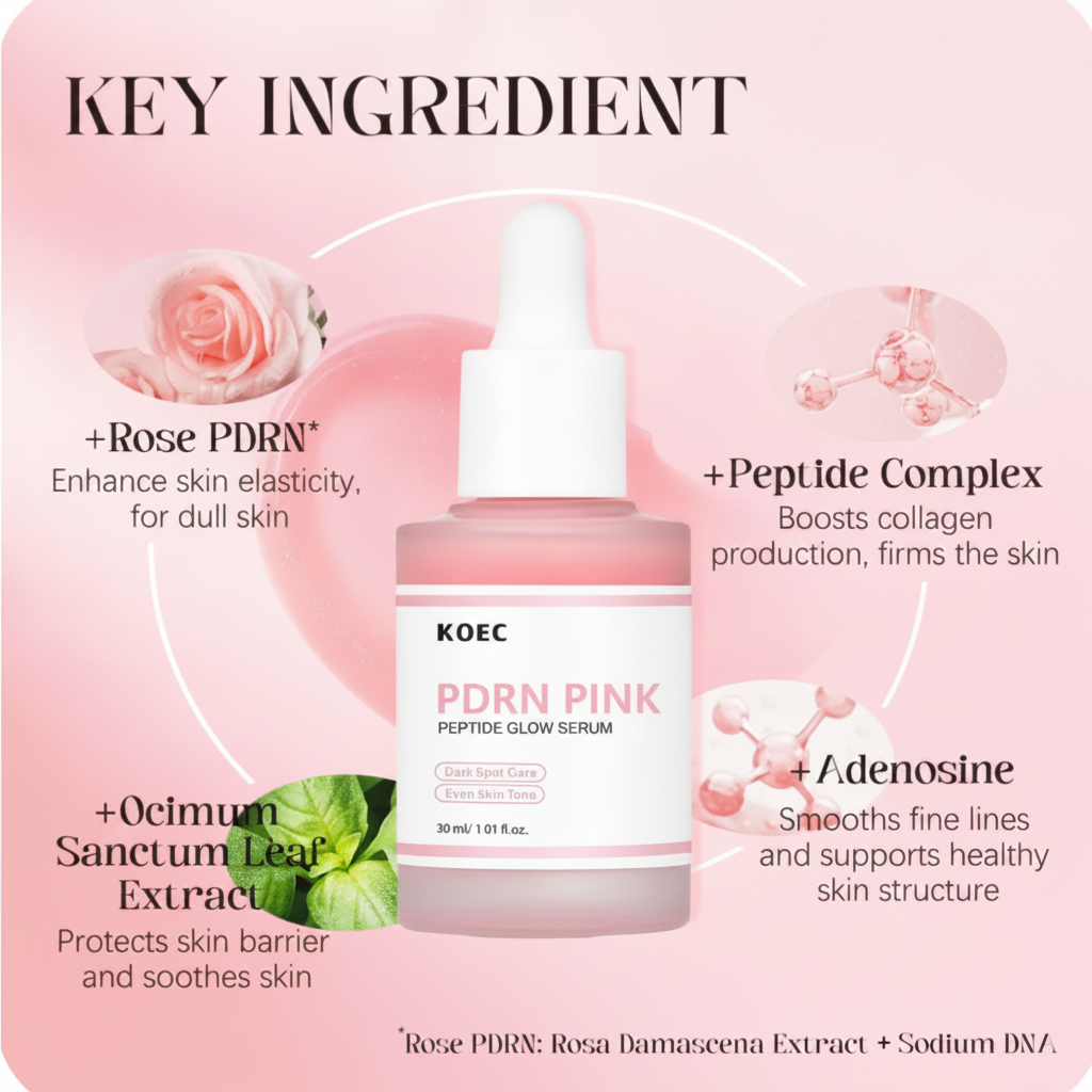 KOEC PDRN Pink Petide Glow Serum