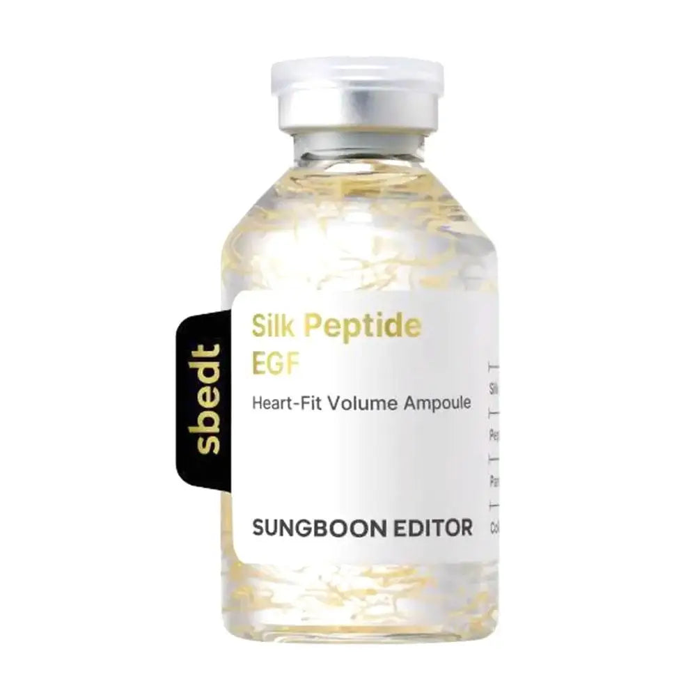 Anti-aging facial serum ampoule with collagen and peptide complex for skin tightening and firming