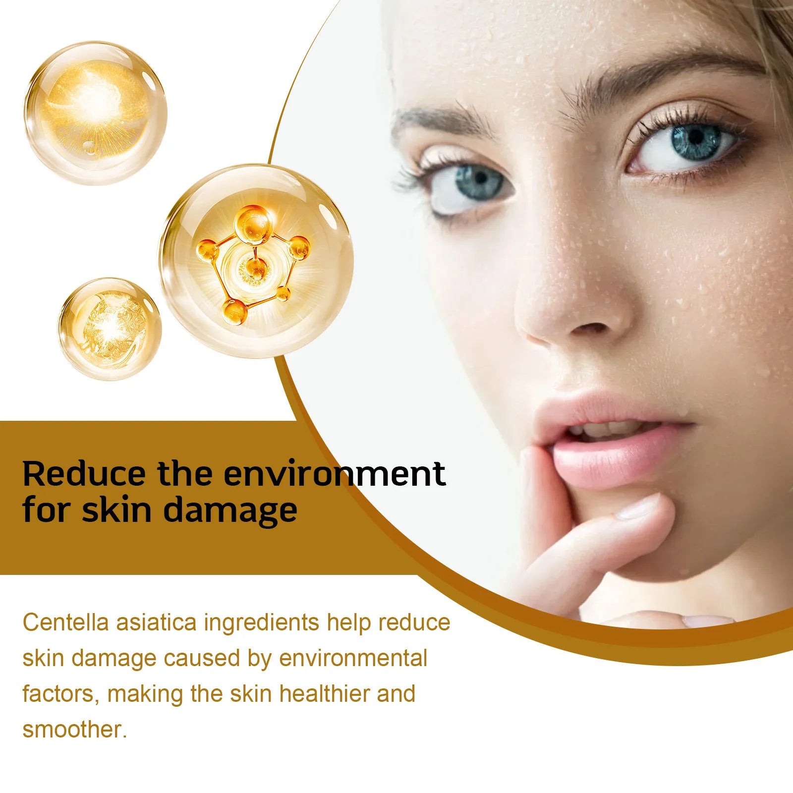 Centella and hyaluronic acid toner pads in a jar with soaked cotton rounds for gentle exfoliating and hydration