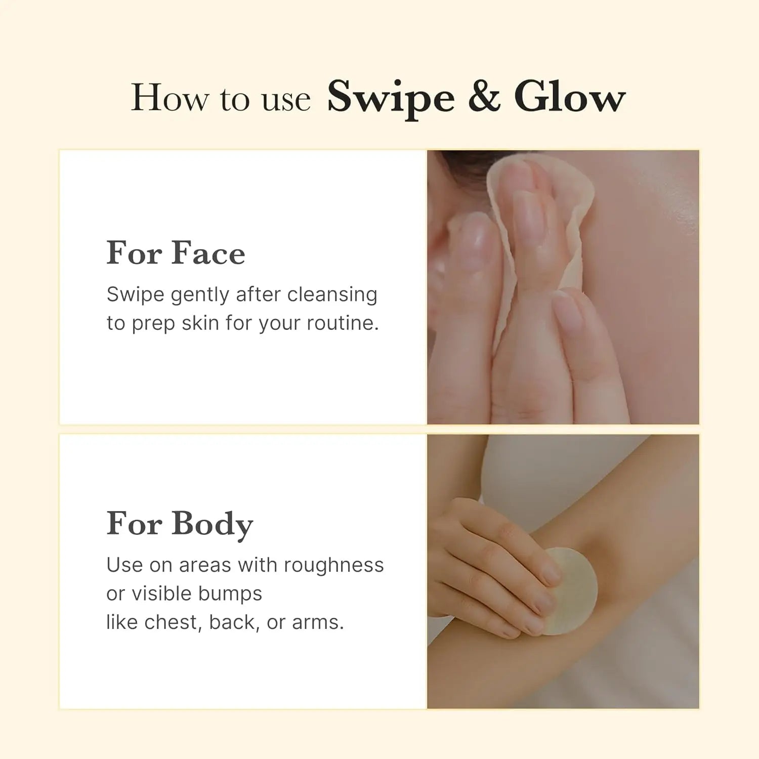 Jar of clarifying toner pads with turmeric and kojic acid for troubled skin
