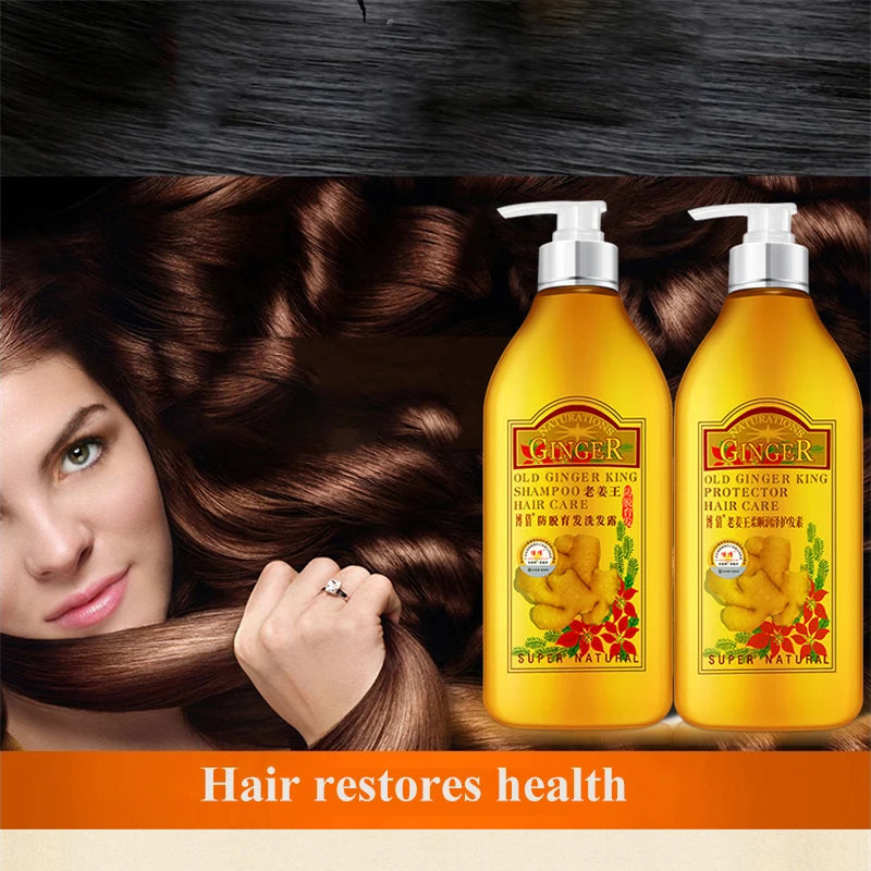 BOQIAN Ginger Shampoo & Conditioner Moisturizing Hair Care Set