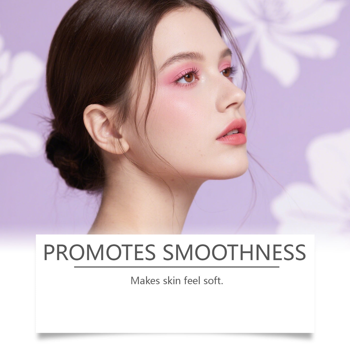 Jar of white brightening mask powder for smoothing and glowing skin