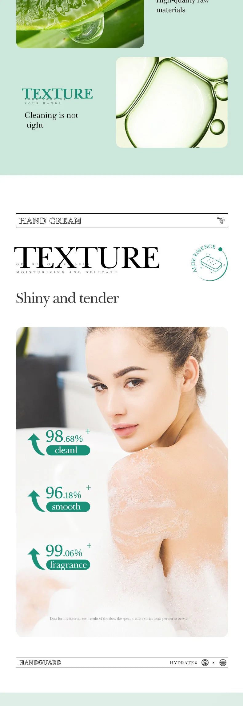 Aloe facial cleansing soap bar with creamy foam for moisturizing and oil control