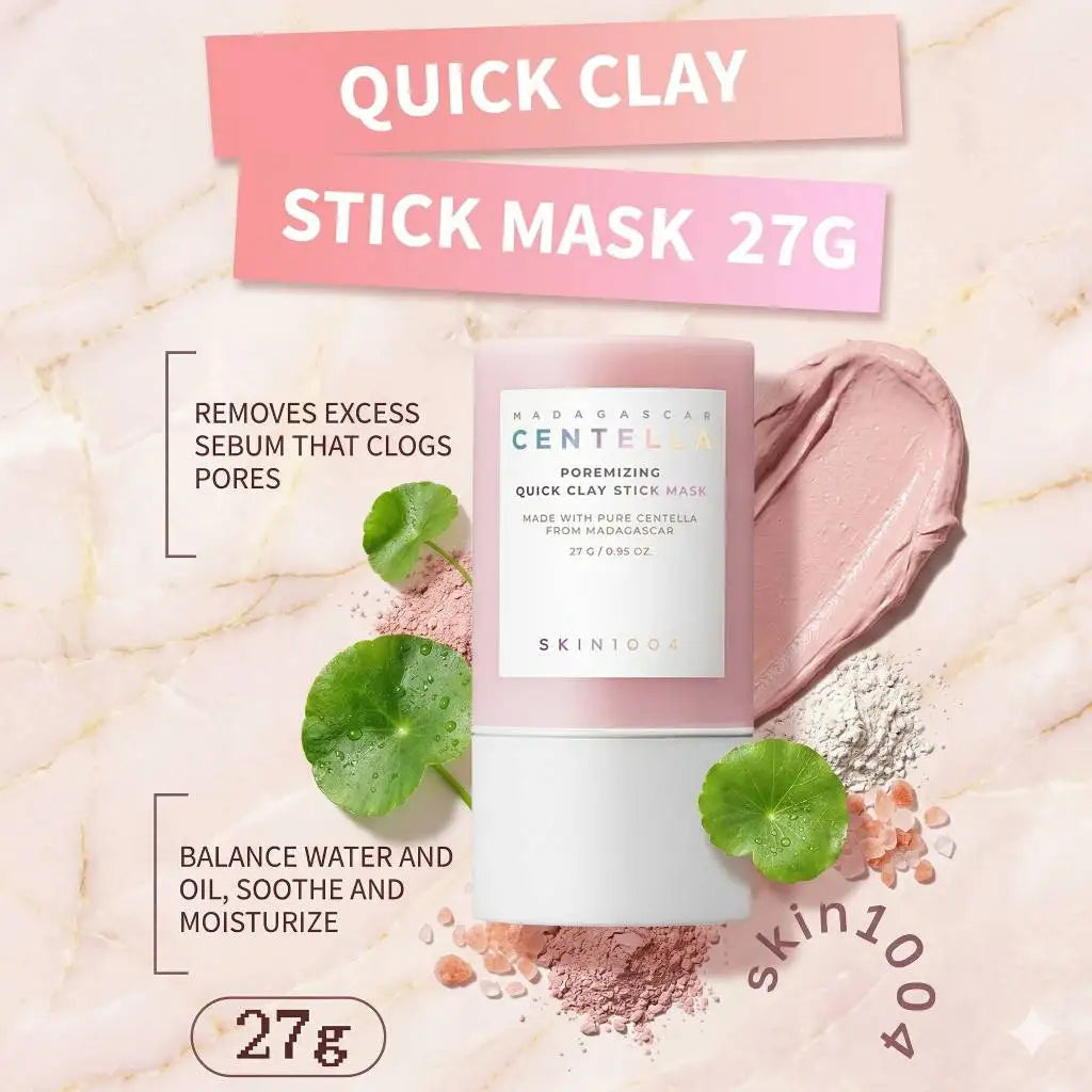 Pore-minimizing skincare set containing toner, ampoule, gel cream, and face wash cleanser displayed together