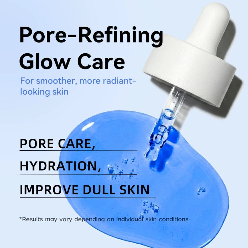 Blue Copper Peptide Bakuchiol Serum Hydrating Facial Essence Moisturizer Nourishing Firming Boosting Daily Skincare 30ml