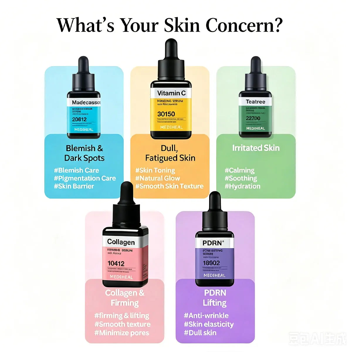 Nourishing serum bottle for soft and comforting skin sensation