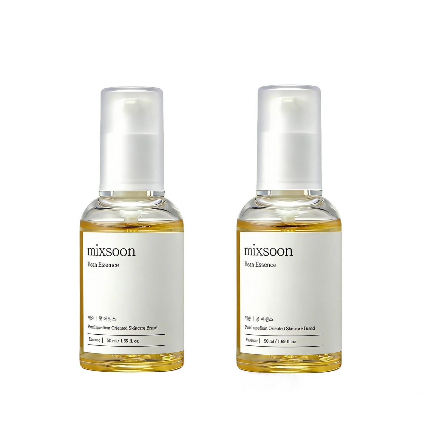 Mixsoon Bean Essence Pore Refining Serum — Bean Essence — Complete product and packaging lifestyle view