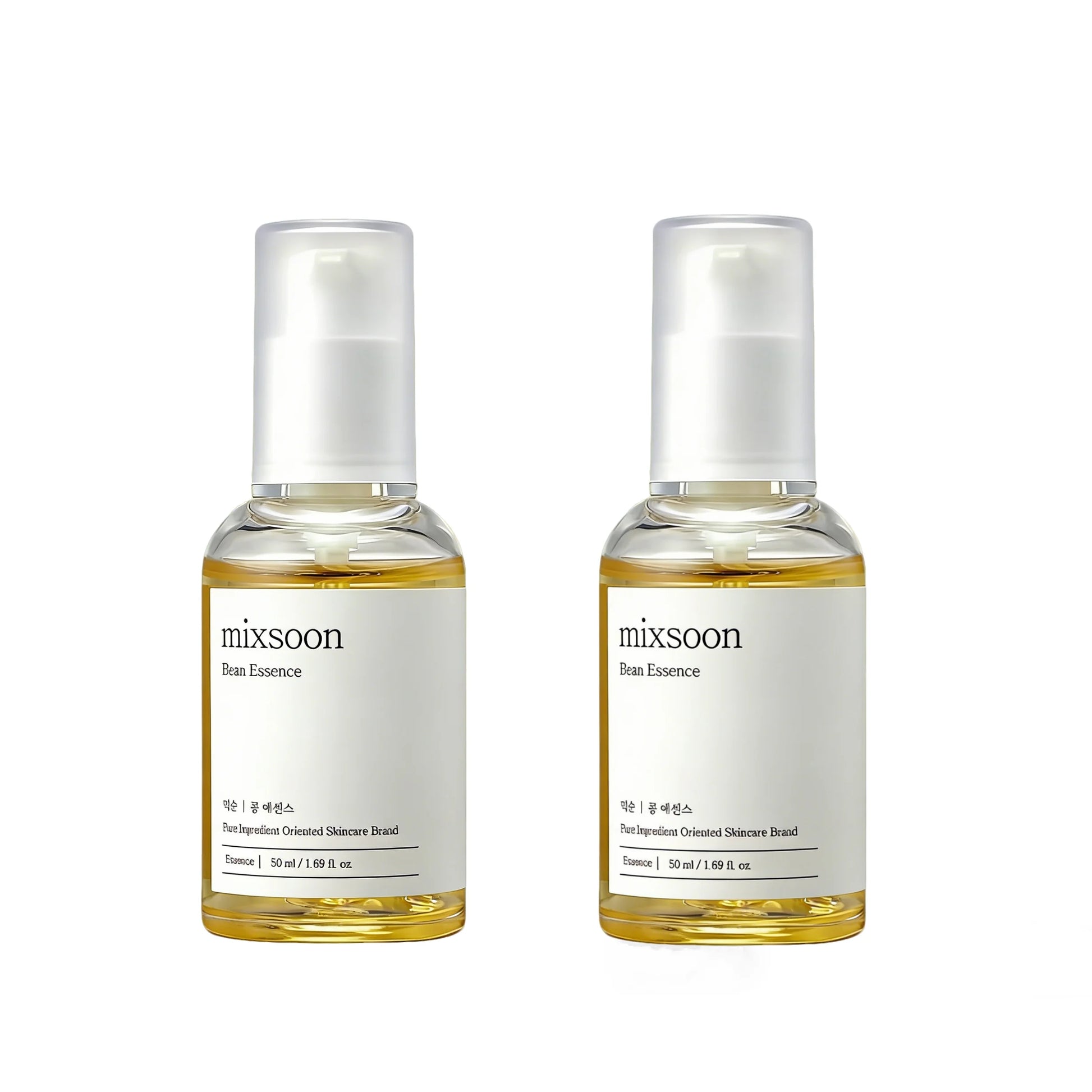 Mixsoon Bean Essence Pore Refining Serum — Bean Essence — Complete product and packaging lifestyle view