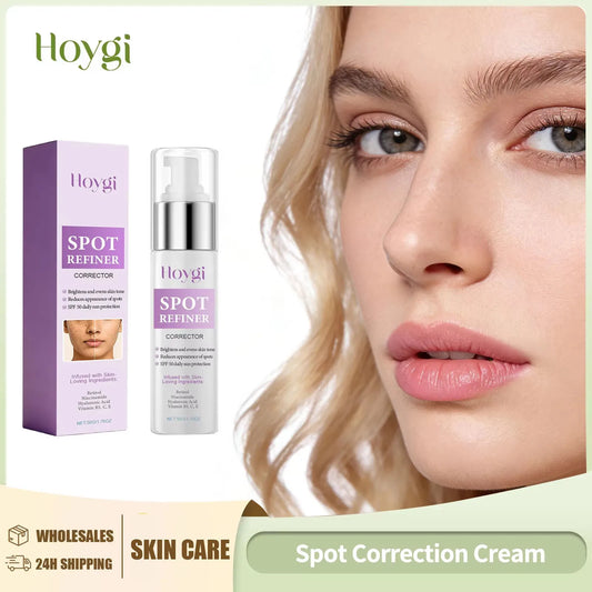 HOYGI — Black Spot Removal Cream — Product packaging front detail with label