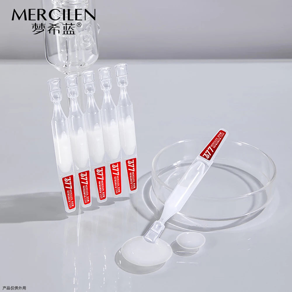 MERCILEN — 377 Niacinamide Brightening Serum — Product packaging front detail with label